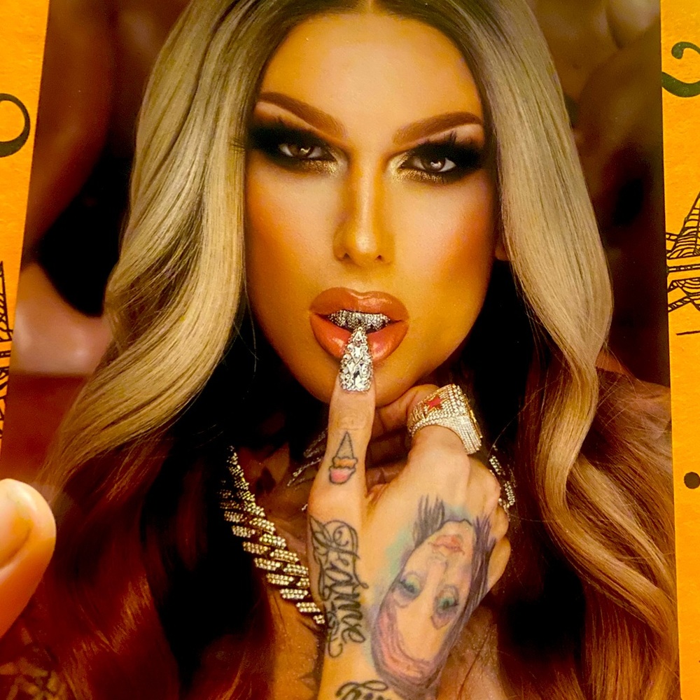 Jeffree Star Post Card from Or*y Collection